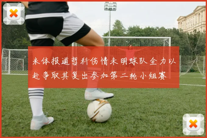 米体报道哲科伤情未明球队全力以赴争取其复出参加第二轮小组赛