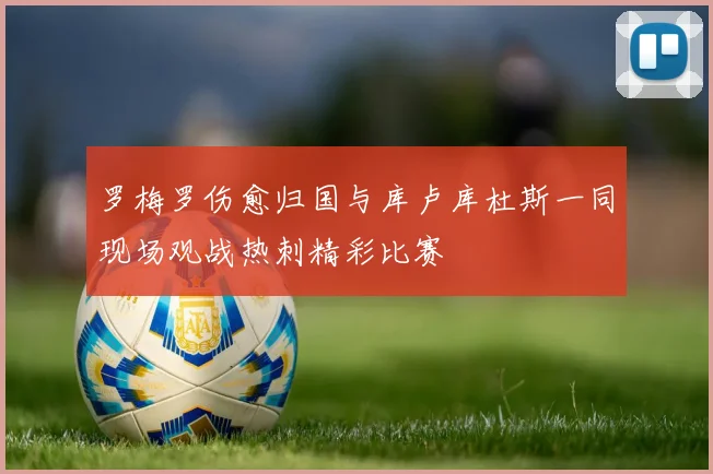 罗梅罗伤愈归国与库卢库杜斯一同现场观战热刺精彩比赛